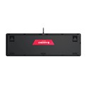 Cherry G80-3000N RGB tipkovnica (mehanička), MX silent RED switch, USB, crna