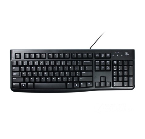 Logitech K120 OEM tipkovnica, USB, crna (920-002642)