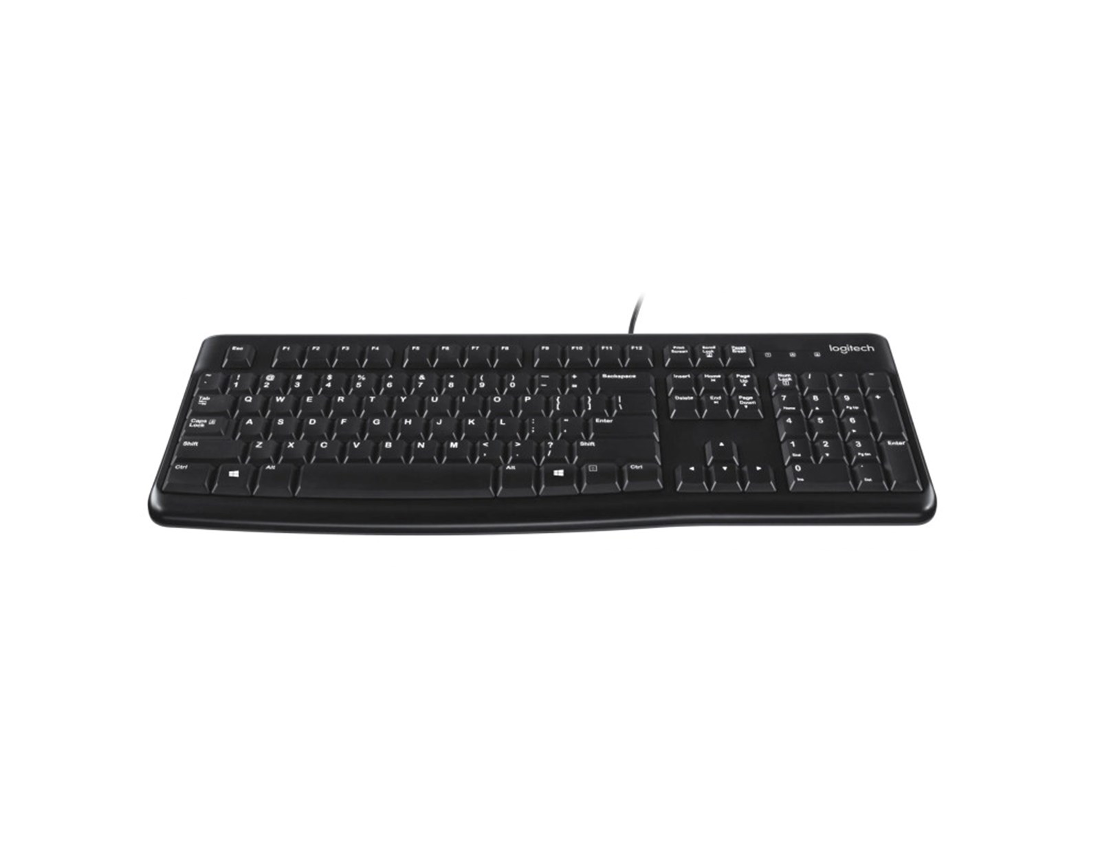 Logitech K120 OEM tipkovnica, USB, crna (920-002642)