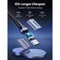 UGREEN USB-C (M) na USB-C (M), 100W, 5A, pleteni kabel MFi, 1m