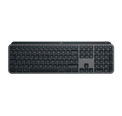 Logitech MX Keys S bežična bluetooth tipkovnica, siva (920-011591)