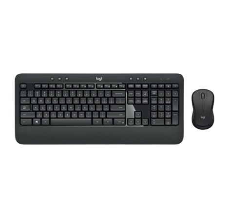 Logitech MK540 bežična tipkovnica+miš, USB, crna (920-008692)