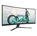 Philips 34" Evnia 3000 34M2C3500L/00 WQHD (3440×1440) zakrivljeni VA, 180Hz, 21:9, 1ms, 300cd/m2, 4000:1, 2×HDMI/DP, crni