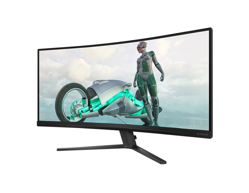 Philips 34" Evnia 3000 34M2C3500L/00 WQHD (3440×1440) zakrivljeni VA, 180Hz, 21:9, 1ms, 300cd/m2, 4000:1, 2×HDMI/DP, crni