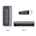 Orico 7-portni USB-A 3.2 HUB 7xUSB-A 3.2, crni (ORICO-M3U3-7A-05-BK-BP)