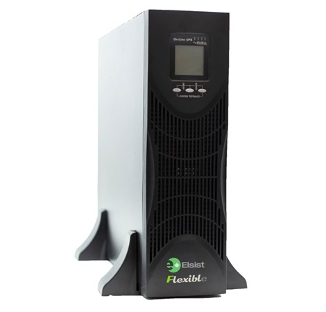 Elsist UPS Flexible 10000VA/9000W, On-line double conversion, DSP, rack/tower, LCD