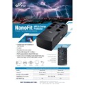 Fortron Source UPS NanoFit 800VA/480W, Offline, 2×USB, 6×Schuko, RJ45, 1×5Ah