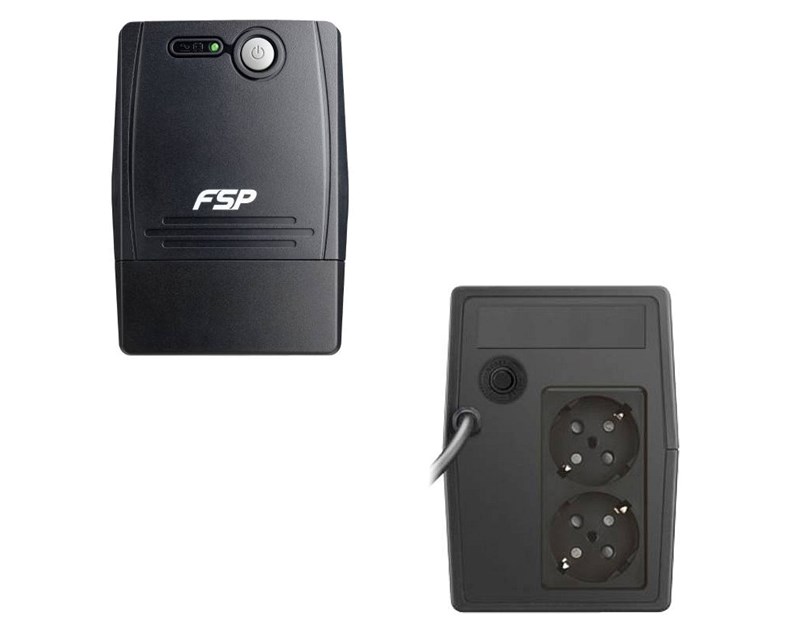 Fortron Source UPS FP 600VA/360W, Line-interactive, 2×Schuko, 1×7Ah