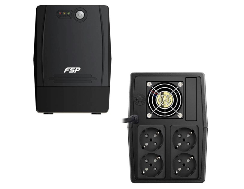 Fortron Source UPS FP 1500VA/900W, Line-interactive, 4×Schuko, 2×9Ah