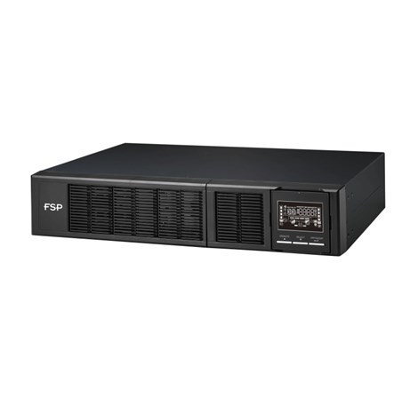 Fortron Source UPS Clippers Rack/Tower 1000VA/1000W, On-line double conversion, USB, RS-232, EPO, 8×C13, 2×9Ah,LCD
