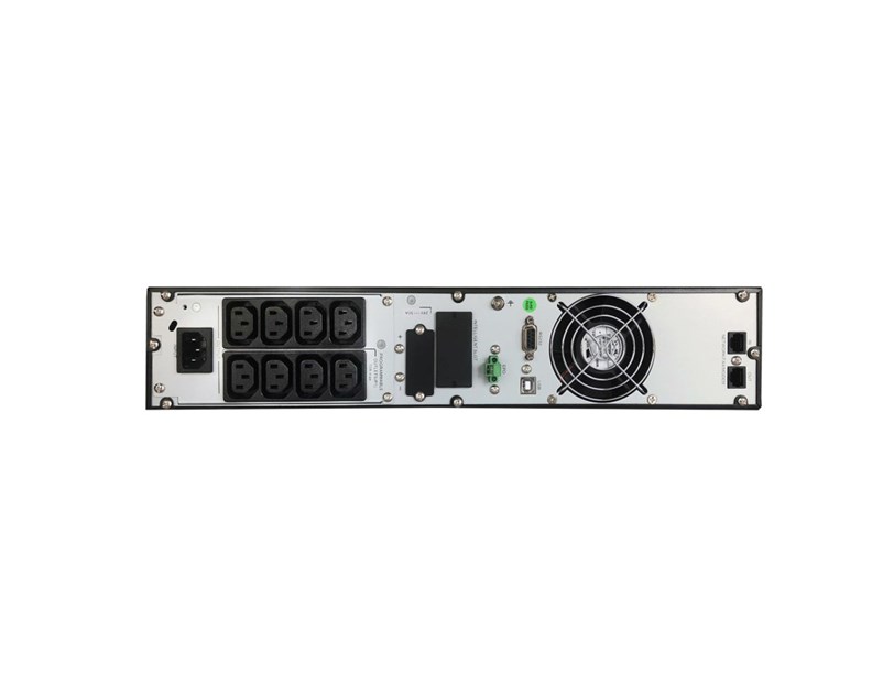Fortron Source UPS Clippers Rack/Tower 1000VA/1000W, On-line double conversion, USB, RS-232, EPO, 8×C13, 2×9Ah,LCD