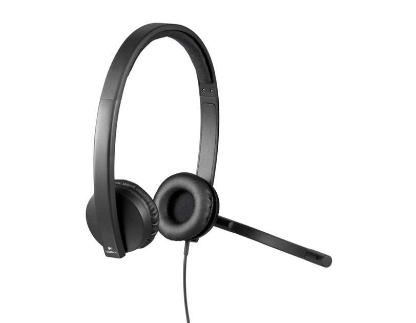Logitech H570e stereo slušalice sa mikrofonom, USB (981-000575)