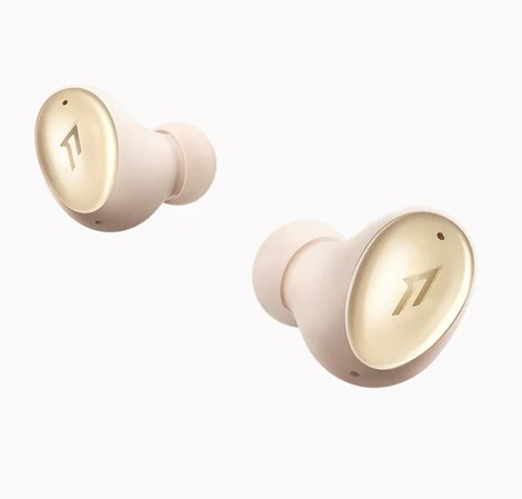 1MORE ColorBuds 2 TWS In-Ear bežične slušalice s mikrofonom, BT5.2, ANC, cVc 8.0, aptX, IPX5, Sound ID App, 24h, zlatne