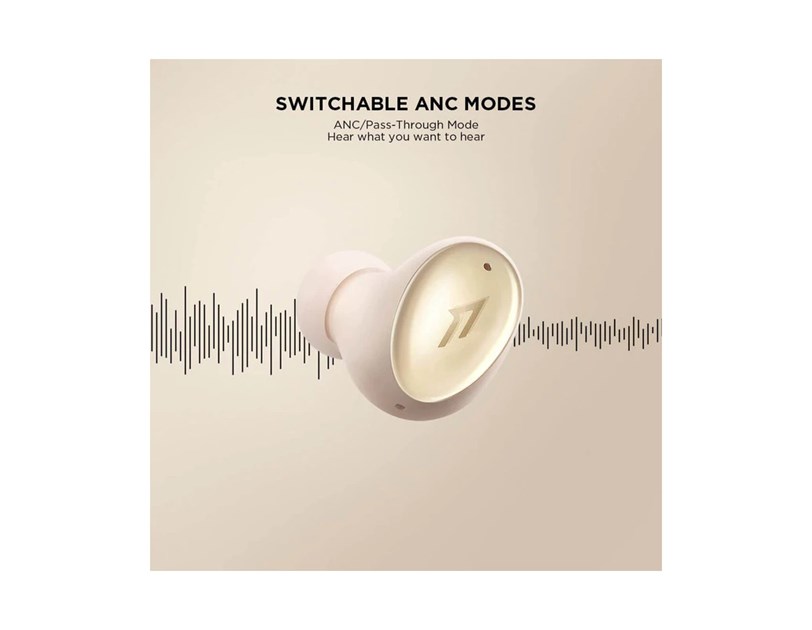 1MORE ColorBuds 2 TWS In-Ear bežične slušalice s mikrofonom, BT5.2, ANC, cVc 8.0, aptX, IPX5, Sound ID App, 24h, zlatne
