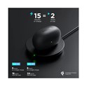 1MORE ColorBuds 2 TWS In-Ear bežične slušalice s mikrofonom, BT5.2, ANC, cVc 8.0, aptX, IPX5, Sound ID App, 24h, crne