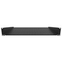 Canovate 19" 1U Cantilever konzolna polica, pričvršćenje prednjim vijcima d=400mm, nosivost 15-25 kg (CCA-9-1001-06)