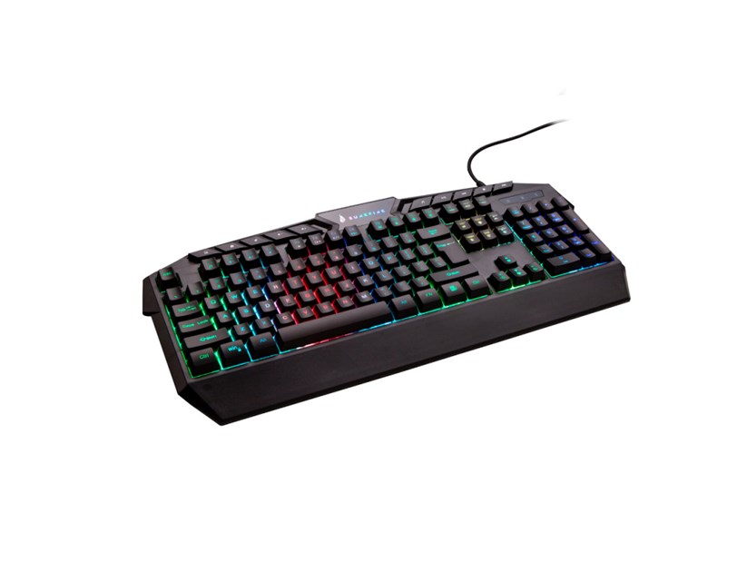 SureFire KingPin Gaming igraća tipkovnica, RGB LED, USB, crna