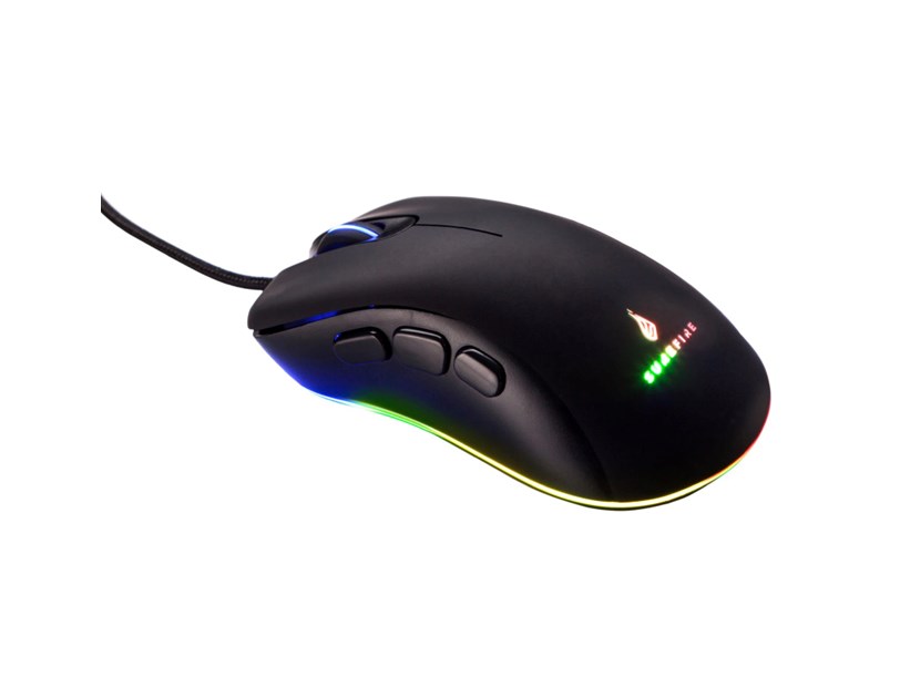 SureFire Condor Claw igraći miš, 8-tipki, RGB, 6400dpi, USB, crni