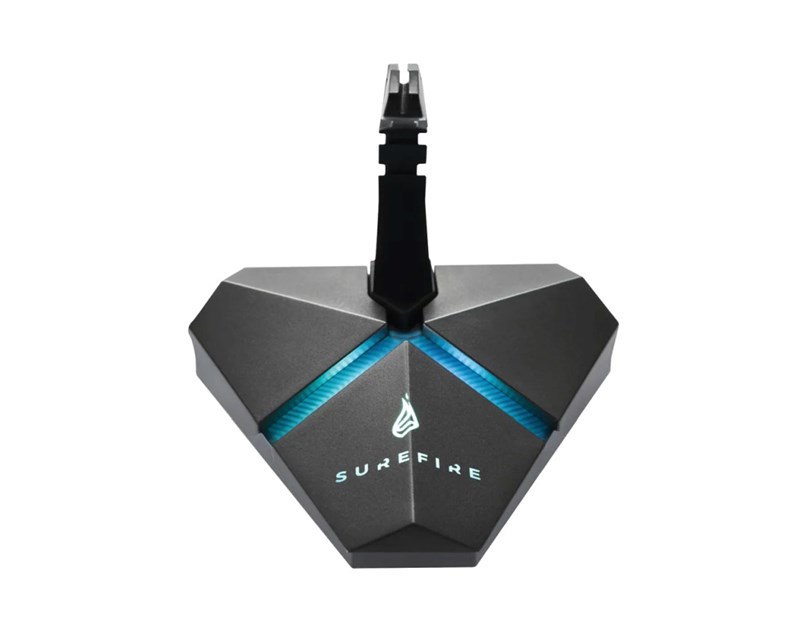 SureFire Axis igraći HUB - držač za miš, 3×USB 3.2 Gen1, 1×MicroSD, RGB LED