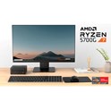 Minisforum EliteMini X500, AMD R7-5700G, 32GB DDR4, 512GB SSD, Radeon Graphics, HDMI/DP/, 2×G-bit RJ45 + Win 11 Pro