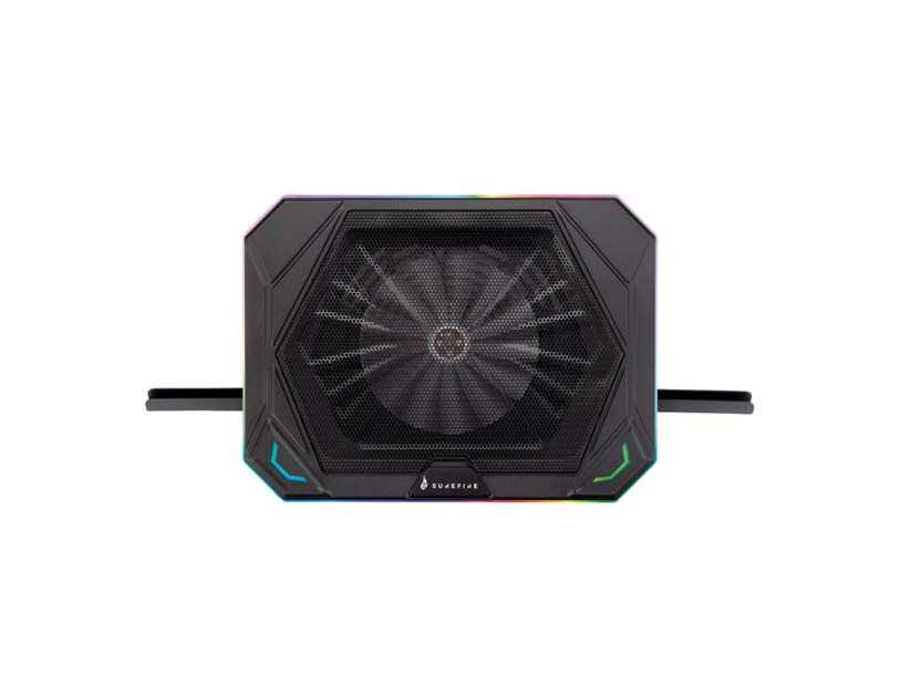 SureFire Bora X1 Gaming podloga za hlađenje prijenosnika do 17", USB, RGB LED