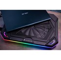 SureFire Bora X1 Gaming podloga za hlađenje prijenosnika do 17", USB, RGB LED