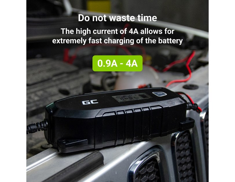 Green Cell (ACAGM07) punjač za AGM, Gel i Lead Acid 6V / 12V (4A)