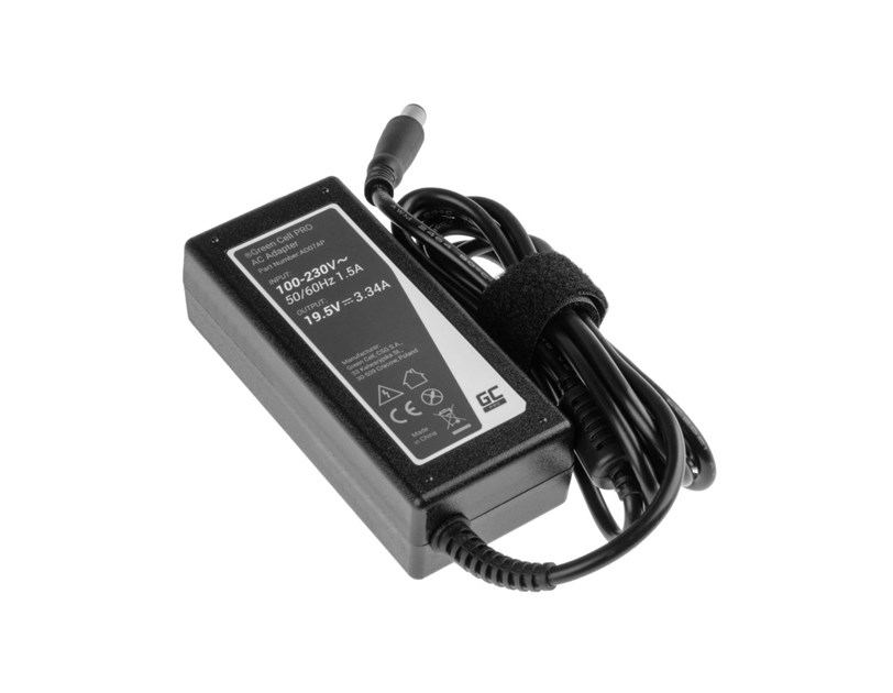 Green Cell (AD07AP) AC adapter za Dell Inspiron 15 1525 3541 3541 Latitude 3350 3460 E4200 XPS 13 L321x L322x 19.5V 3.34A