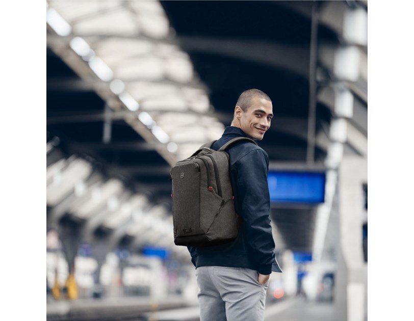 Wenger MX ECO Professional ruksak za 16"  prijenosnik s pretincom za 10" tablet, 20L, ugljeno siva