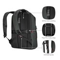 Wenger MX ECO Professional ruksak za 16"  prijenosnik s pretincom za 10" tablet, 20L, ugljeno siva