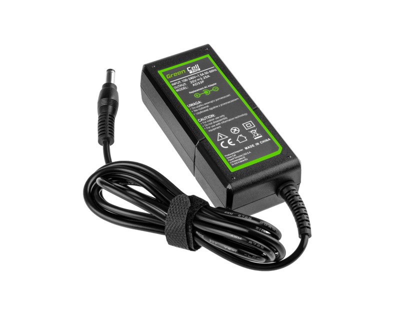 Green Cell (AD33P) AC Adapter 65W za Lenovo prijenosnike, 20V/3.25A, 5.5-2.5mm za Lenovo B560 B570 G530 G550 G560 G575 G580 G580a G585 IdeaPad Z560 Z570