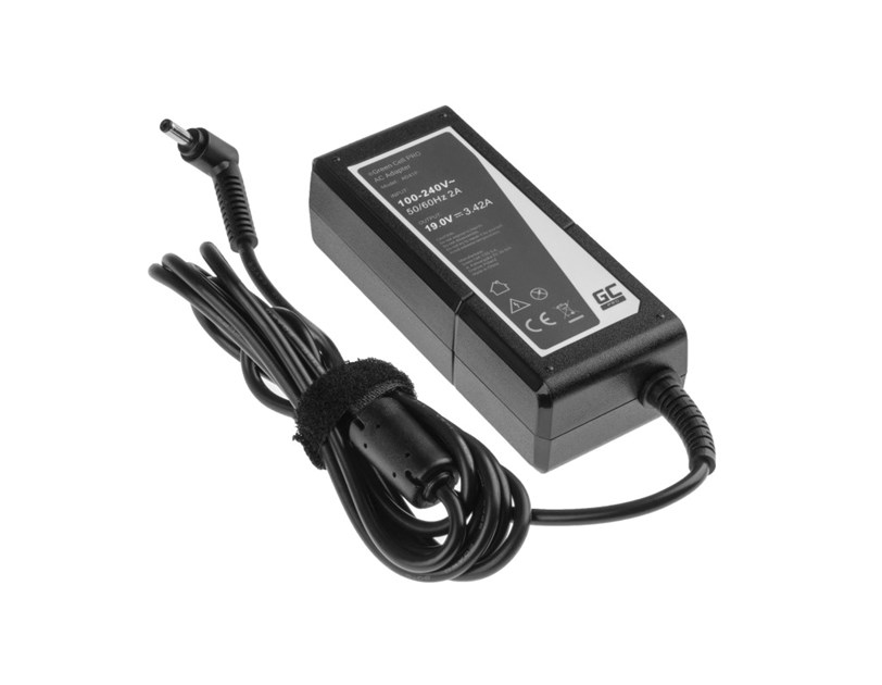 Green Cell (AD41P) AC Adapter za Asus X Series 65W, 19V/3.42A, 4.0mm-1.35mm