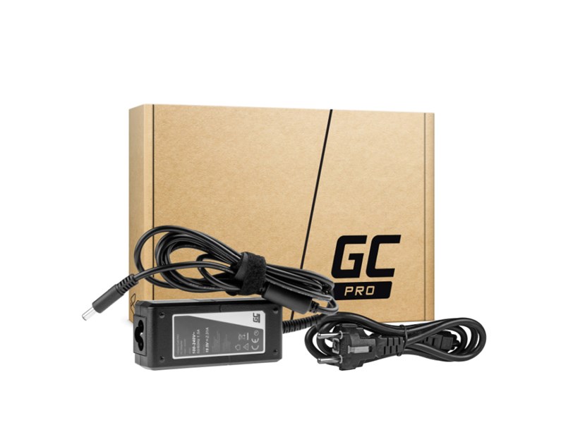 Green Cell (AD57AP) AC Adapter 19.5V 2.31A 45W,  Dell XPS 13 9343 9350 9360 Inspiron 15 3552 3567 5368 5551 5567