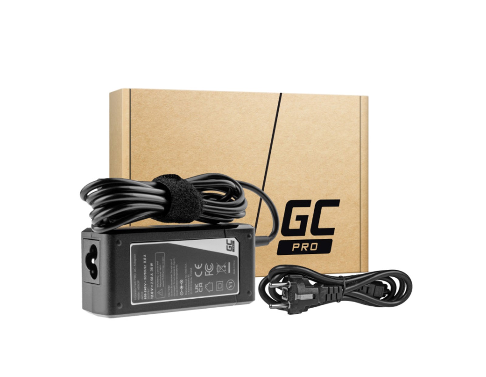 Green Cell (AD63P) AC adapter za Microsoft Surface Pro 3 i Pro 4 36W, 12V/ 2,58A Magnetic