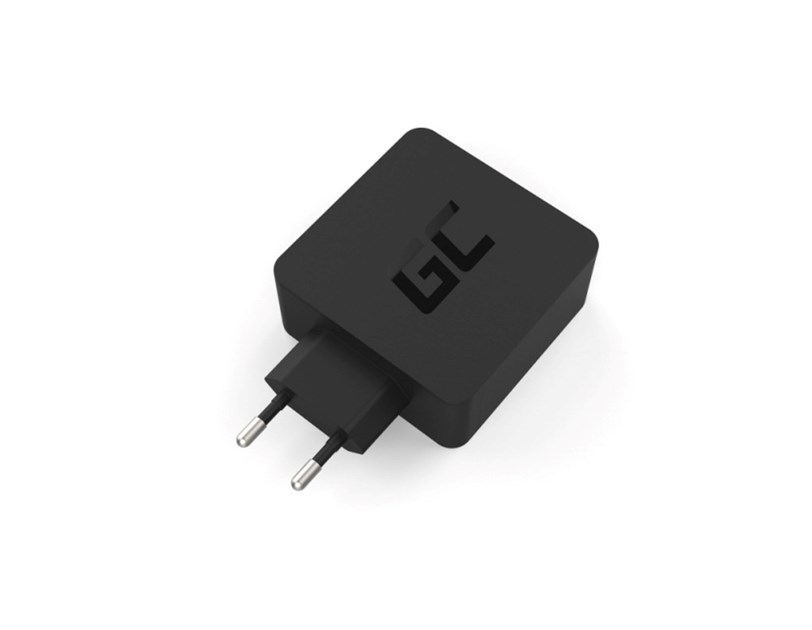 Green Cell (CHAR10) zidni punjač 45W, USB-C/USB-A + USB-C kabel