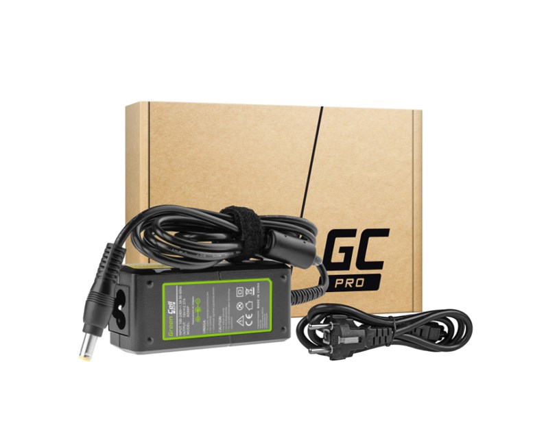 Green Cell AC adapter (AD66P) Acer Aspire E5-511 E5-521 E5-573 E5-573G ES1-131 ES1-512 ES1-531 V5-171 19V 2.37A 45W