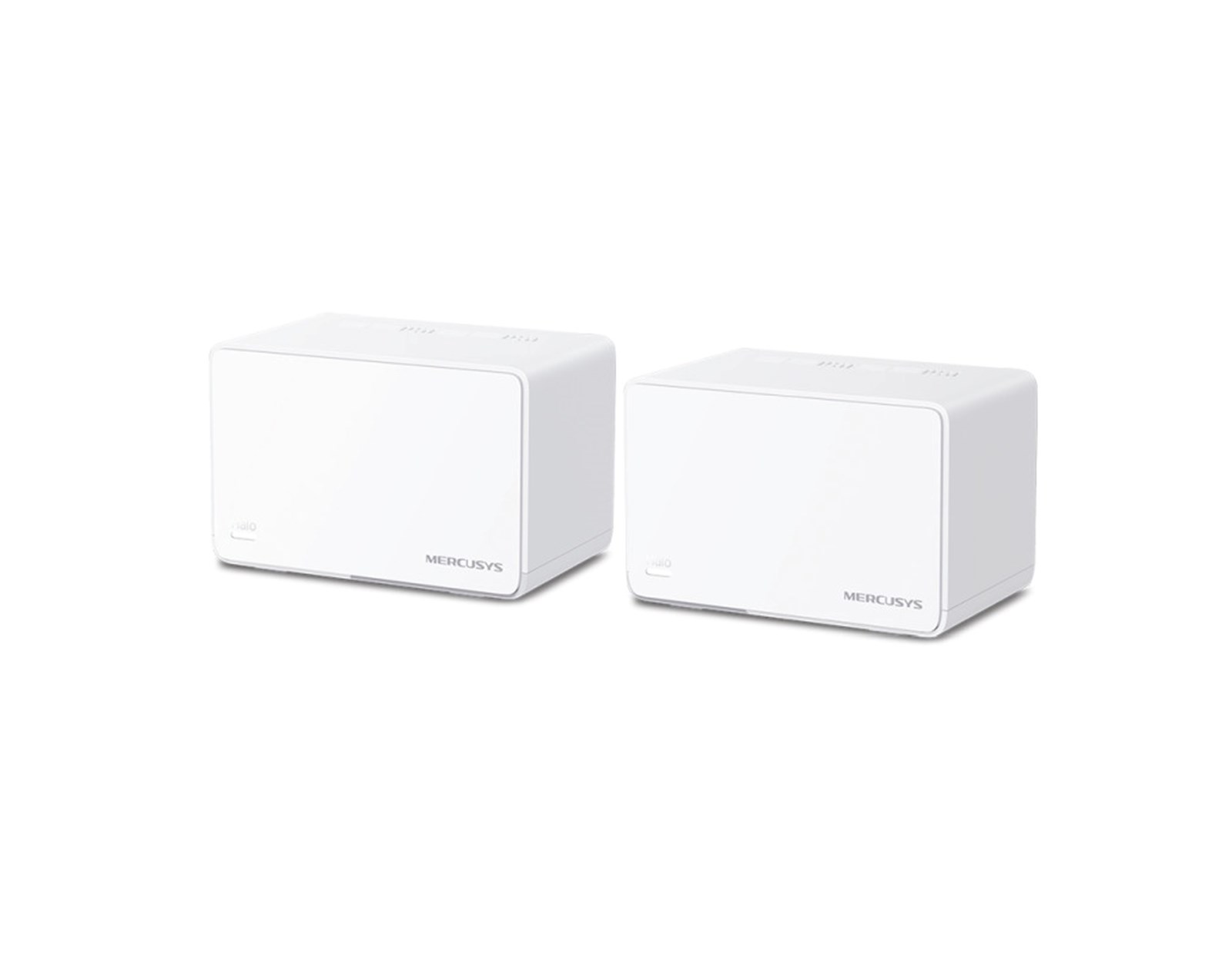 Mercusys Halo H80X(2-Pack) AX3000 Whole Home Mesh WiFi 6, Dual-Band 574Mbps/2402Mbps (2.4GHz/5GHz), 802.11ax/n/b/g 2.4 GHz - 802.11ax/ac/n/a 5 GHz, 3×G-LAN, Mercusys app