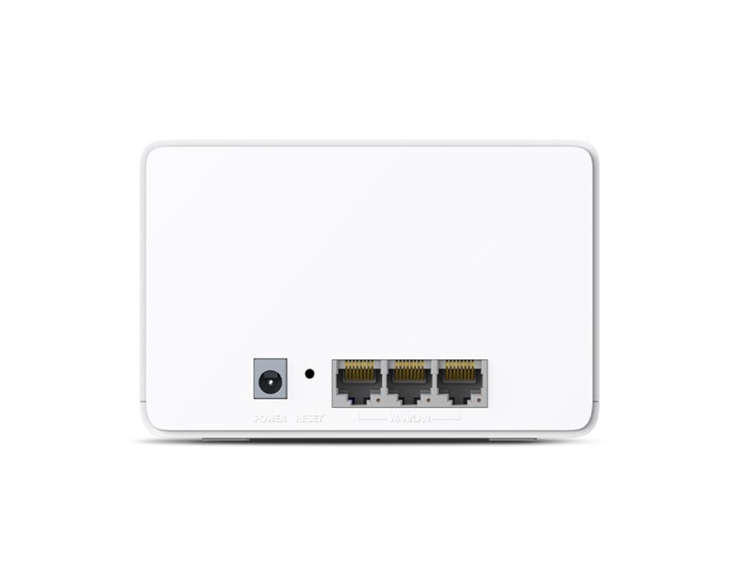 Mercusys Halo H80X(2-Pack) AX3000 Whole Home Mesh WiFi 6, Dual-Band 574Mbps/2402Mbps (2.4GHz/5GHz), 802.11ax/n/b/g 2.4 GHz - 802.11ax/ac/n/a 5 GHz, 3×G-LAN, Mercusys app