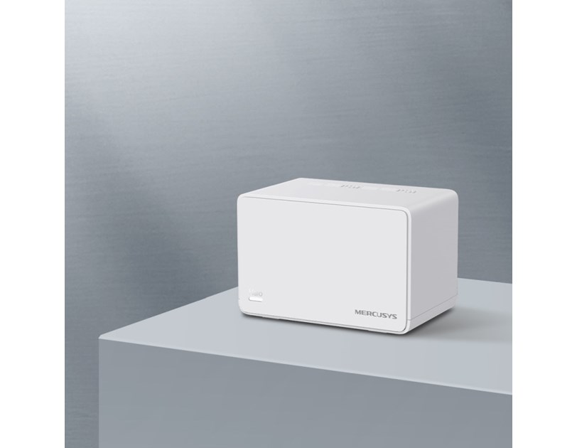 Mercusys Halo H80X(2-Pack) AX3000 Whole Home Mesh WiFi 6, Dual-Band 574Mbps/2402Mbps (2.4GHz/5GHz), 802.11ax/n/b/g 2.4 GHz - 802.11ax/ac/n/a 5 GHz, 3×G-LAN, Mercusys app