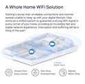 Mercusys Halo H80X(2-Pack) AX3000 Whole Home Mesh WiFi 6, Dual-Band 574Mbps/2402Mbps (2.4GHz/5GHz), 802.11ax/n/b/g 2.4 GHz - 802.11ax/ac/n/a 5 GHz, 3×G-LAN, Mercusys app