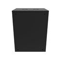 Canovate 18U 600x450x898 SINGLE zidni ormar s bočnim stranama koje se mogu otvoriti izvana, crni (WS3O-9-186DF)