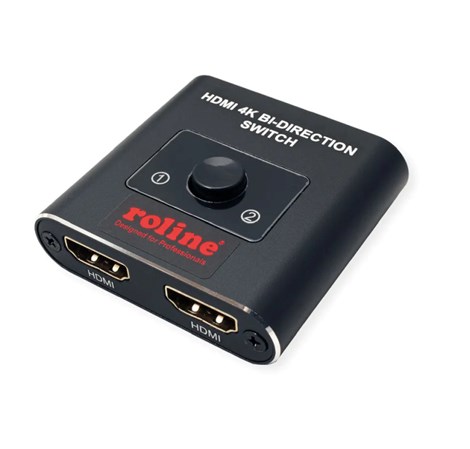 Roline HDMI dvosmjerni preklopnik 4K60 (2 ulaza/1 izlaz)