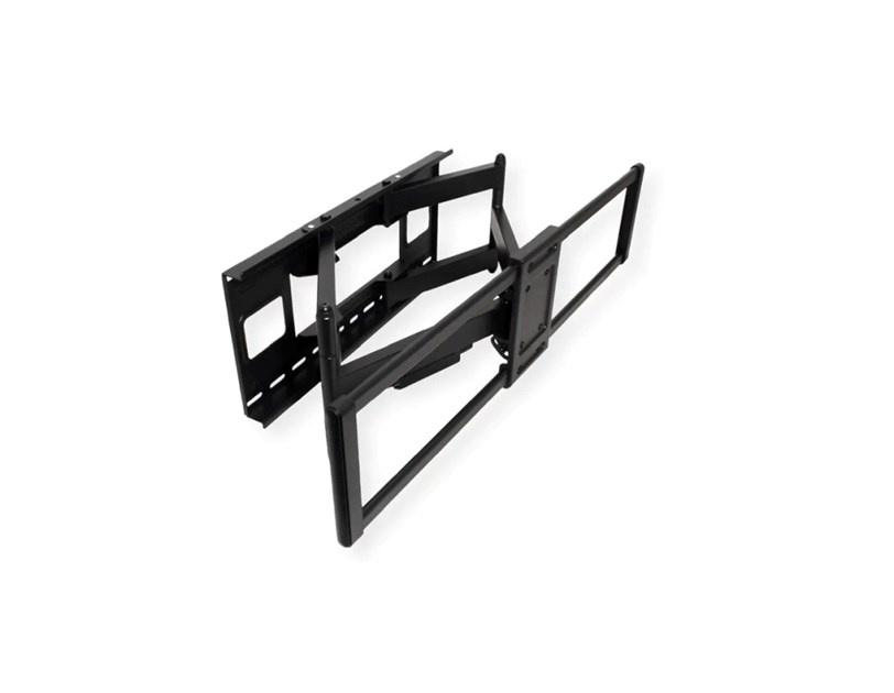 Roline VALUE zidni nosač za TV 60"-120", udaljenost od zida 75mm-703mm, nosivost 120kg, crni