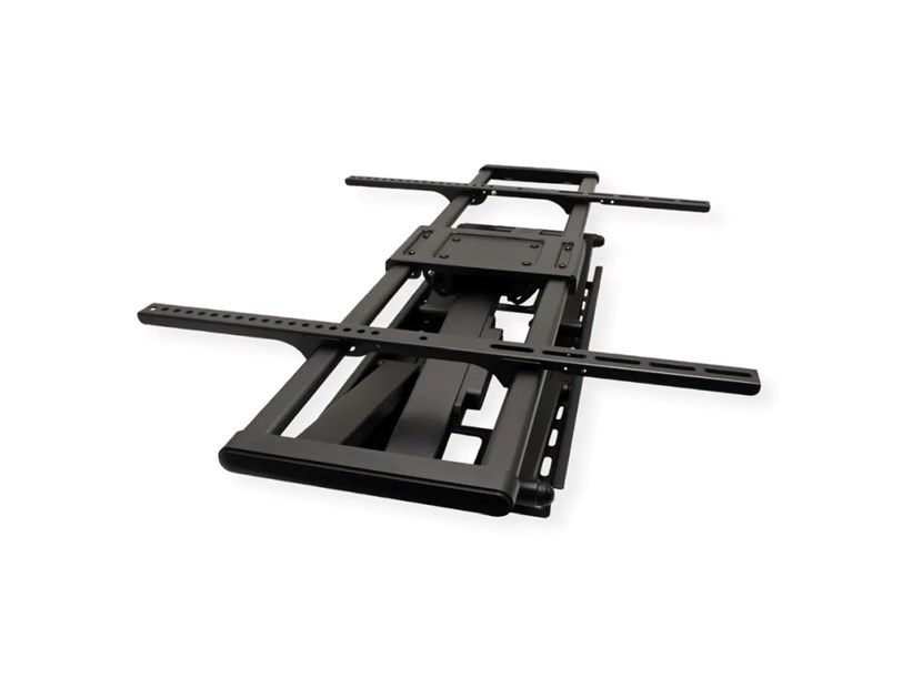 Roline VALUE zidni nosač za TV 60"-120", udaljenost od zida 75mm-703mm, nosivost 120kg, crni