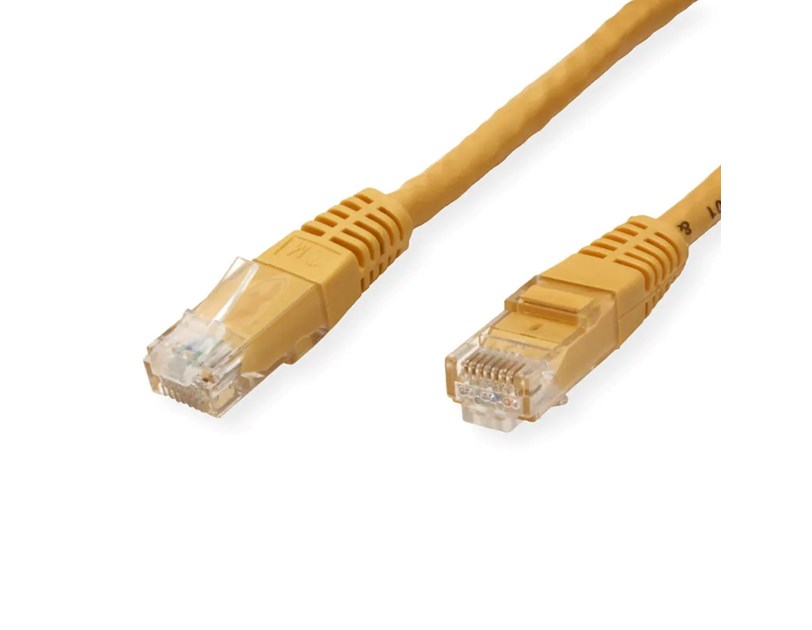 Roline VALUE UTP mrežni kabel Cat.6, 0.5m, žuti