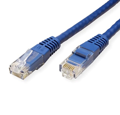 Roline VALUE UTP mrežni kabel Cat.6, 0.5m, plavi
