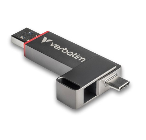 Verbatim Dual QuickStick 1TB, USB-C & USB-A, USB 3.2 Gen 1, 550/500 MB/s