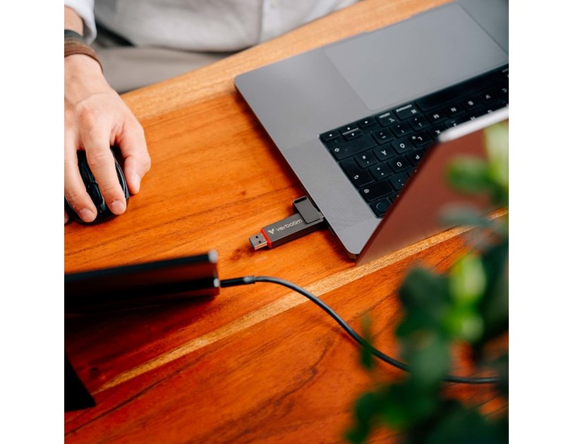 Verbatim Dual QuickStick 1TB, USB-C & USB-A, USB 3.2 Gen 1, 550/500 MB/s