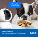 TP-Link Tapo C200P2 kamera FHD, H.264, 360°/114° Pan/Tilt, Advanced Night Vision, microSD, dvosmjerni audio, detekcija pokreta, Wi-Fi, Tapo app