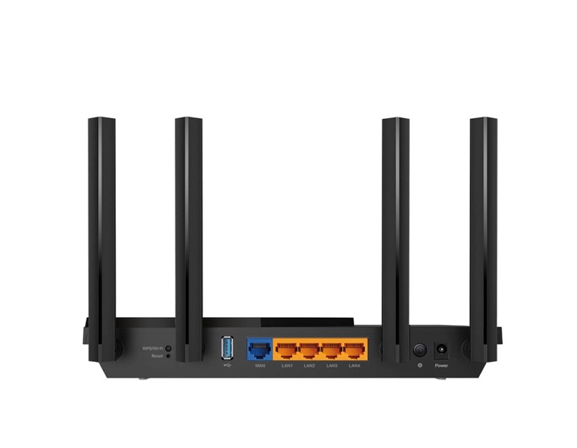 TP-Link AX3000 Archer AX55 bežični usmjerivač (Dual-Band Router Wi-Fi 6) 574Mbps/2402Mbps (2.4GHz/5GHz), 802.11ax/a/b/g/n/ac, 1×G-WAN, 4×G-LAN, USB3.0, 4×fiksne antene